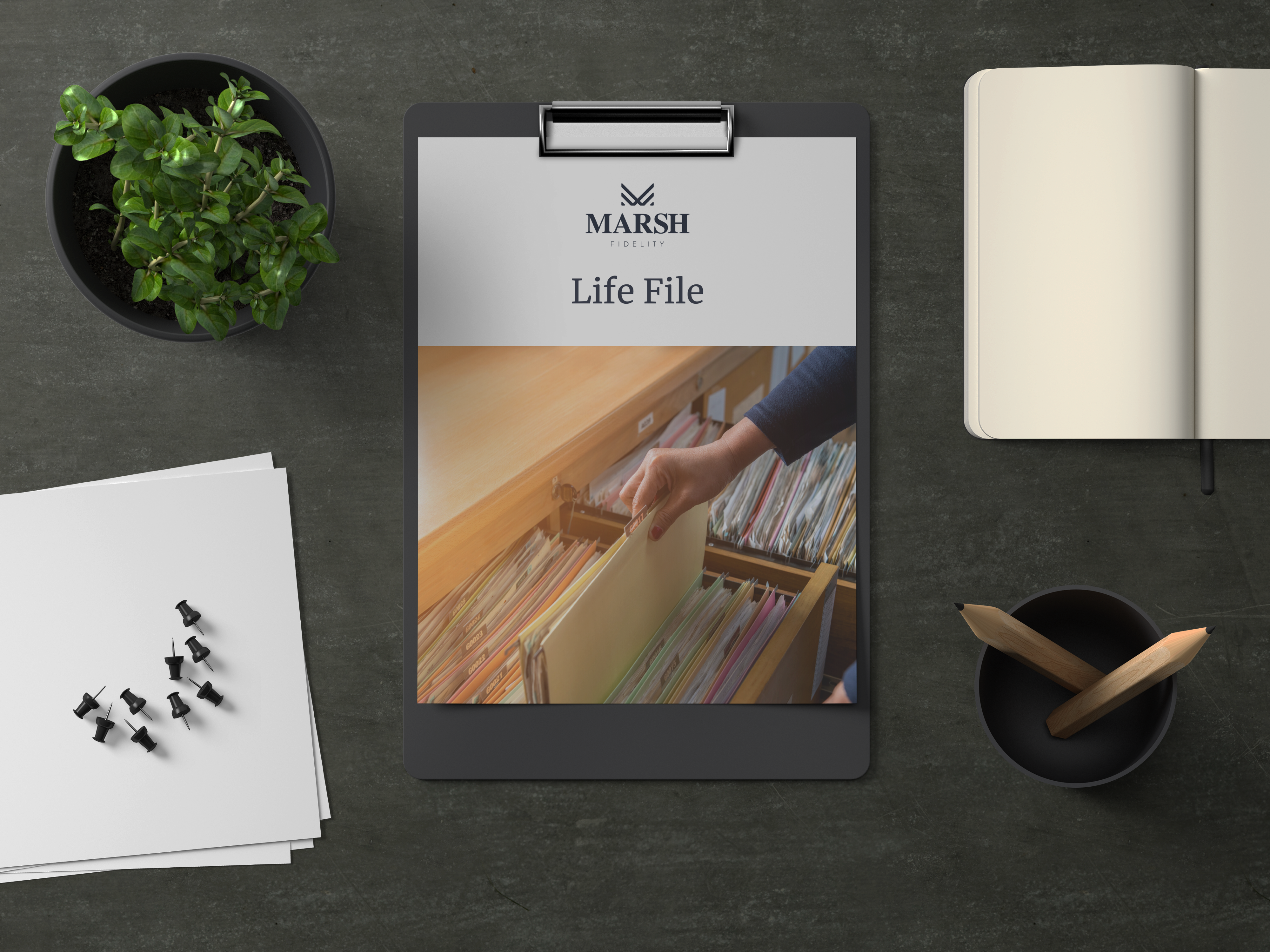 How to create a life file - easy to use downloadable template